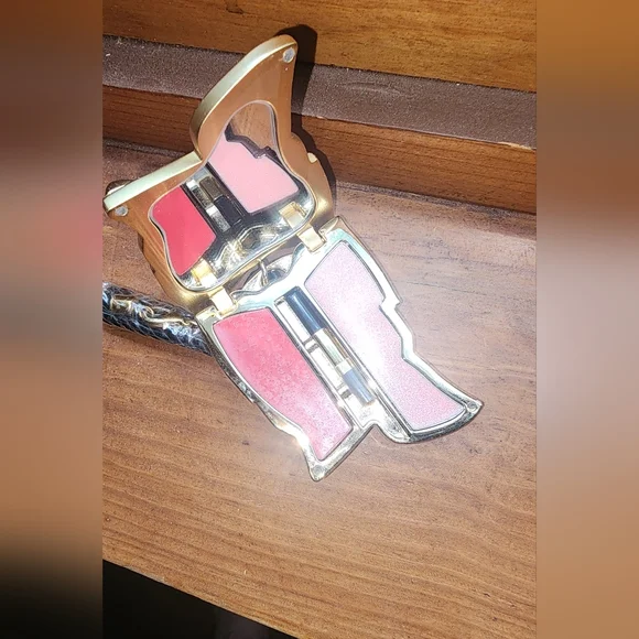 Yves Saint Laurent YSL Bow Colletion Gold Jewel Charm Lipstick Gloss Palette HTF - Picture 3 of 6